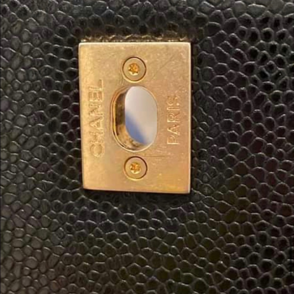 Authentic Chanel flap bag with handle, NWT - Picture 12 of 15